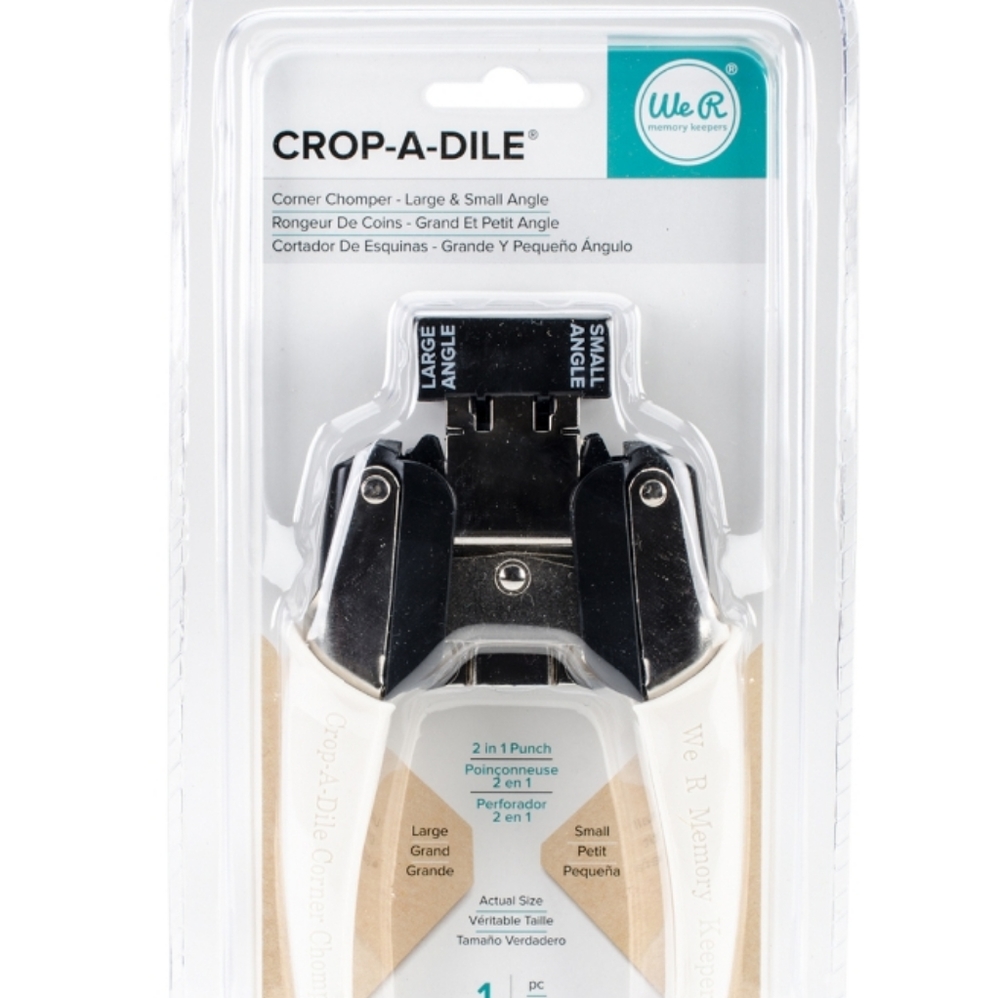 We R Memory Keepers Crop-a-Dile small/large angle